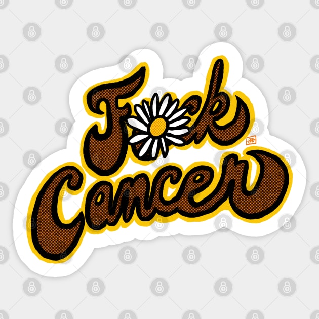 Fuck Cancer - Censored Sticker by TheEND42